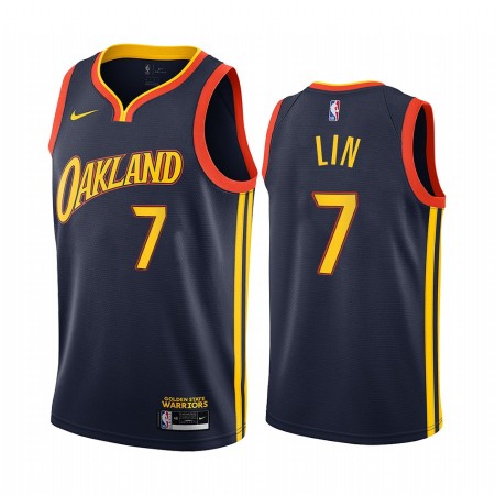 Herren NBA Golden State Warriors Trikot Jeremy Lin 7 2020-21 City Edition Swingman